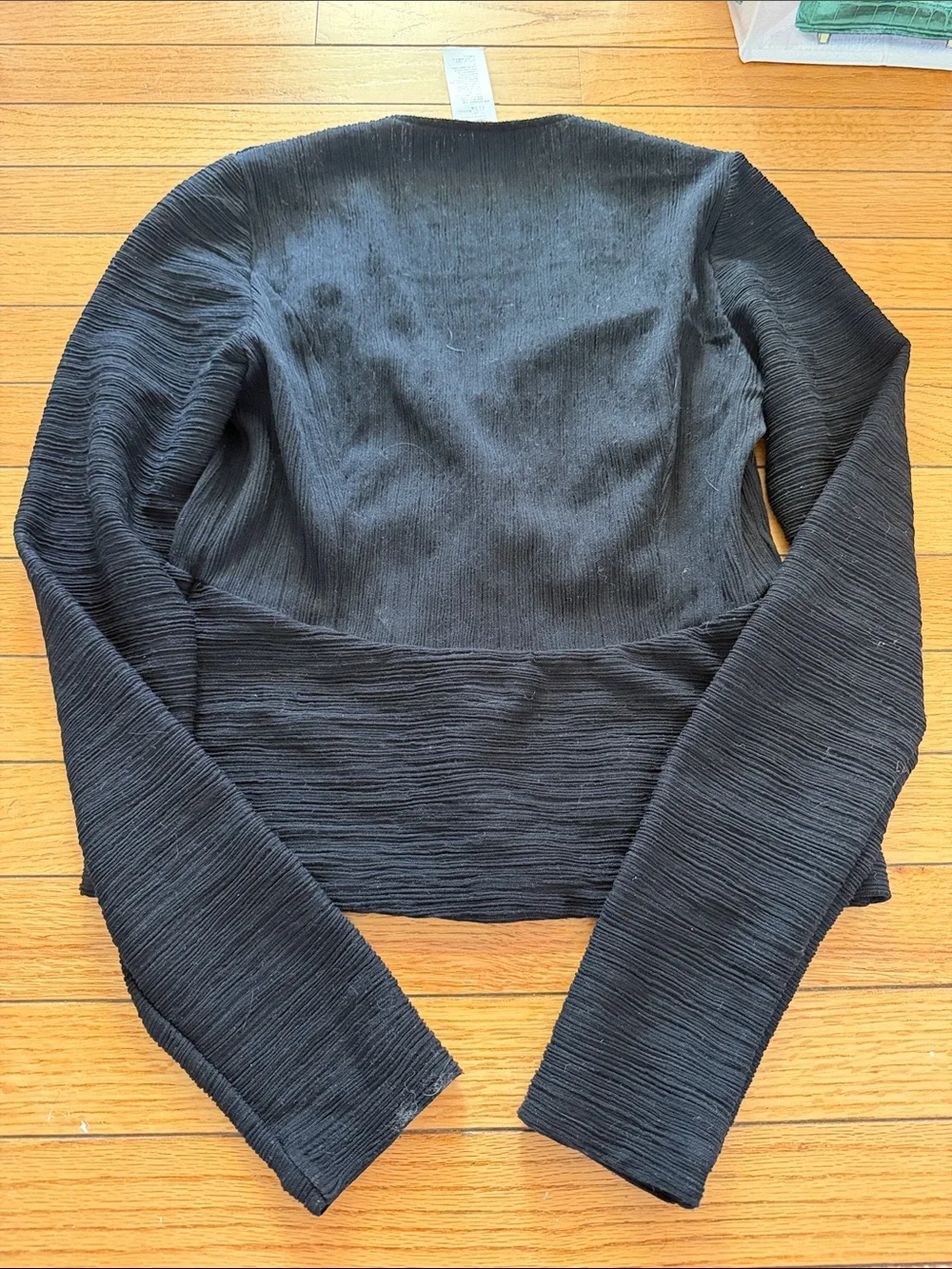 Wolford Long-Sleeve Top with Hook & Eye Closure